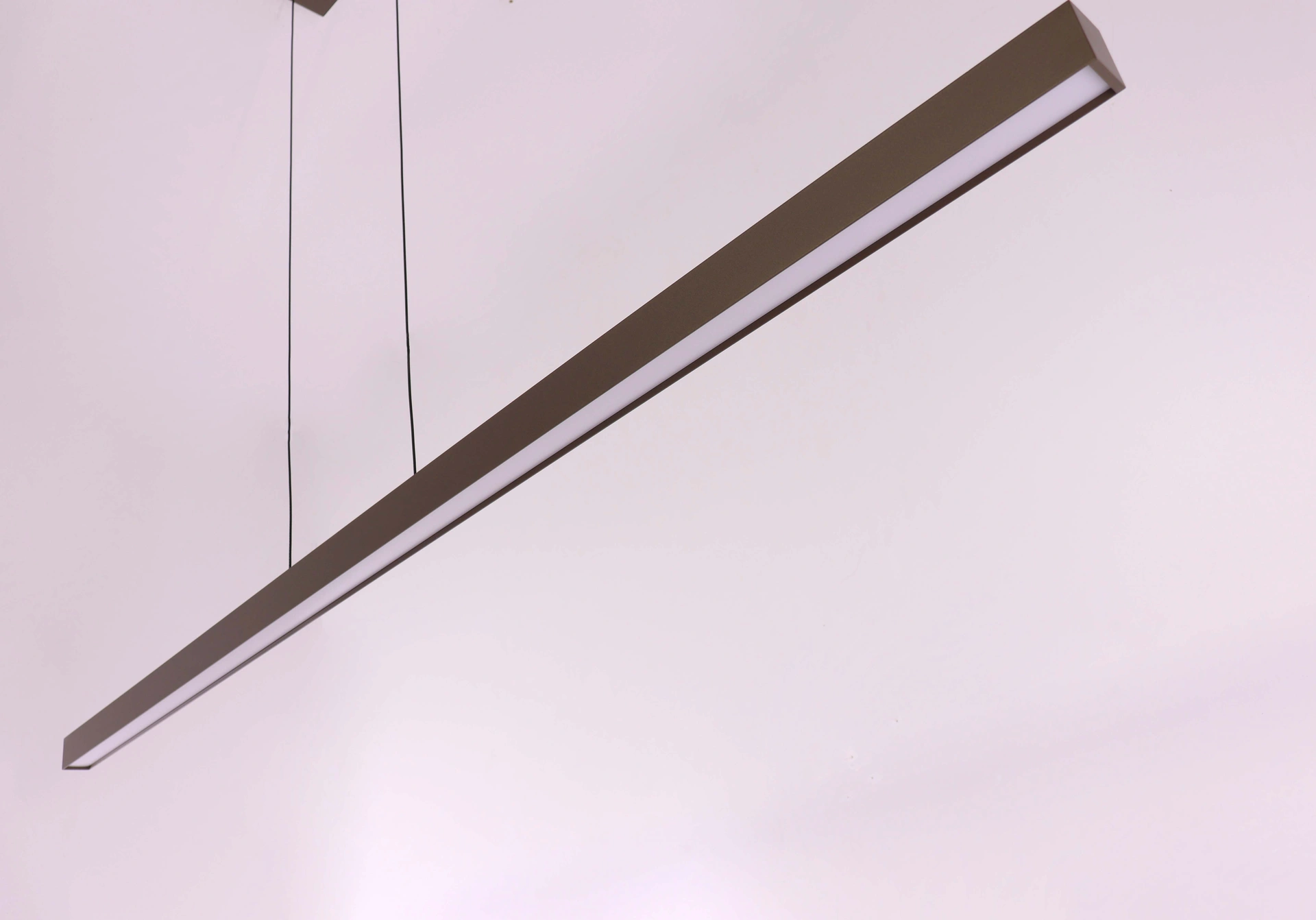 Hanglamp Tindra Brons/goud 140 cm up & down LED - touchdimmer  46707