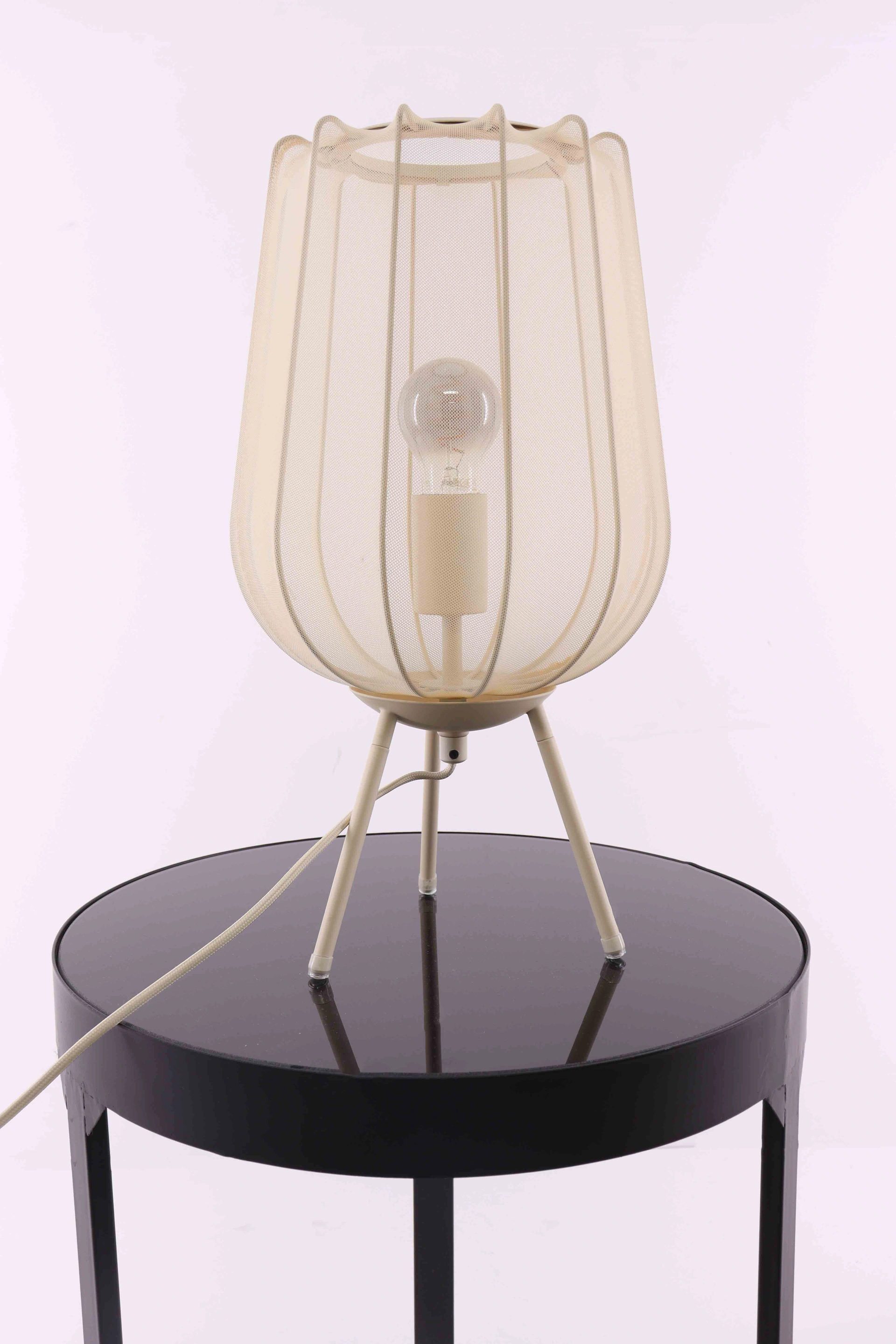 Tafellamp Plumee - zand gaas stof - 45cm hoog 44601