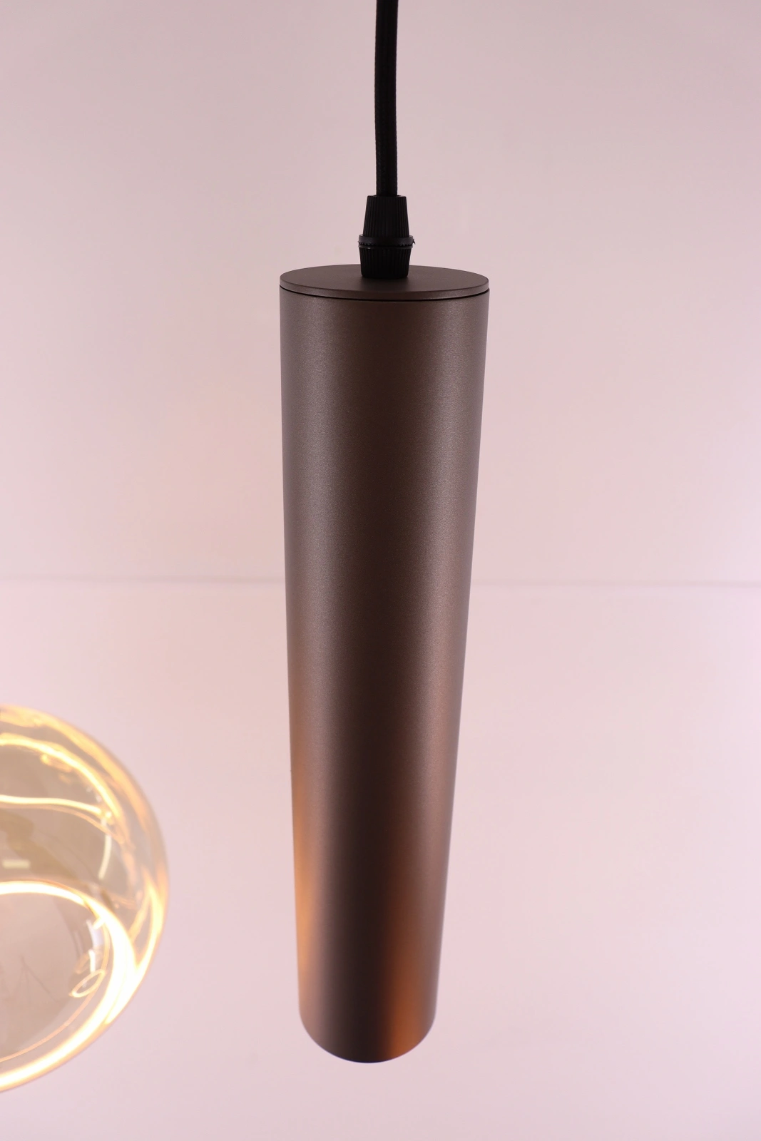 Hanglamp Cacao 7-lichts 130 cm Segula Floating LED en GU10 spots 50278