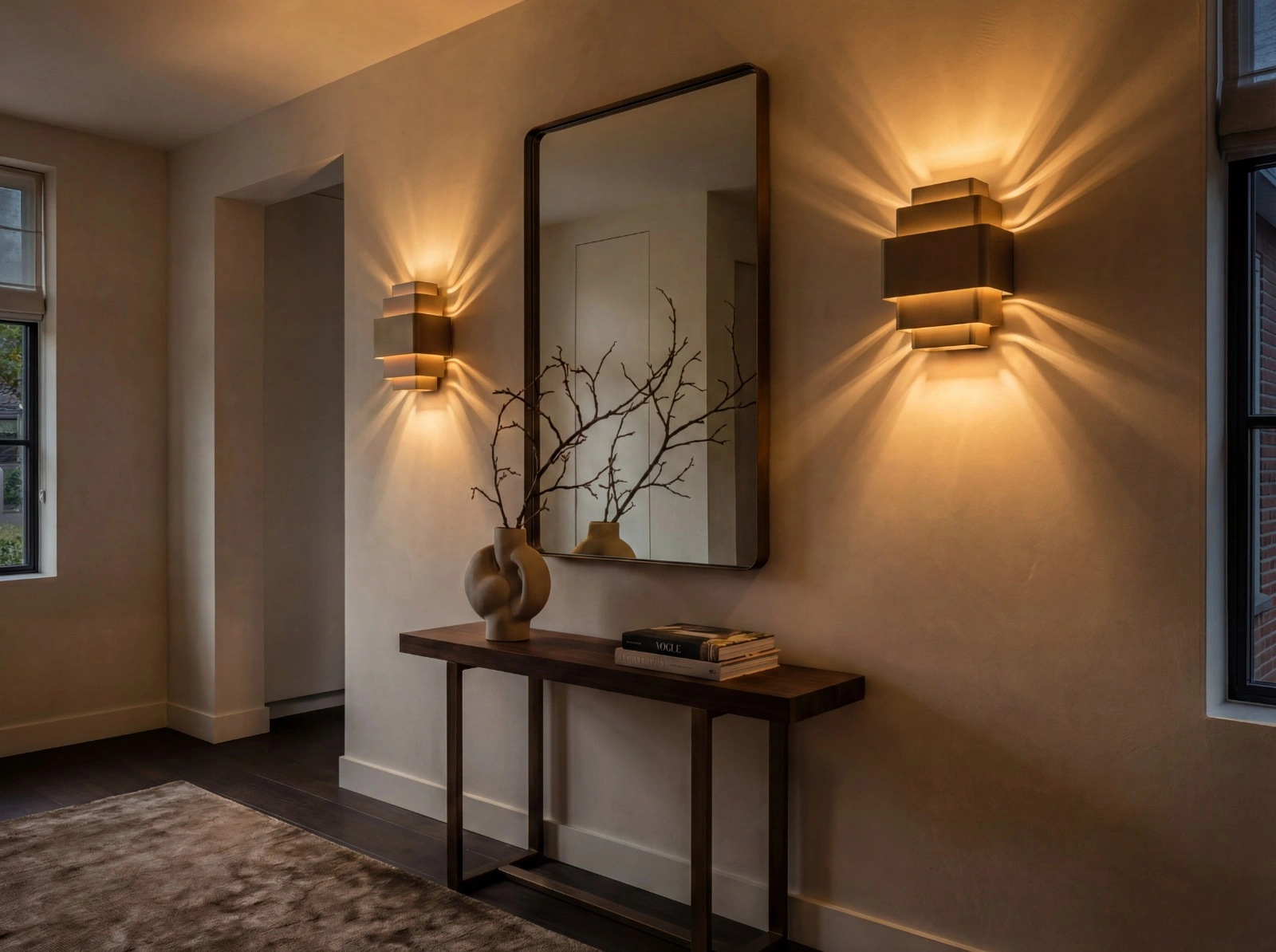 Wandlamp Layers - Champagne - 3  x G9 -  28cm hoog 46363