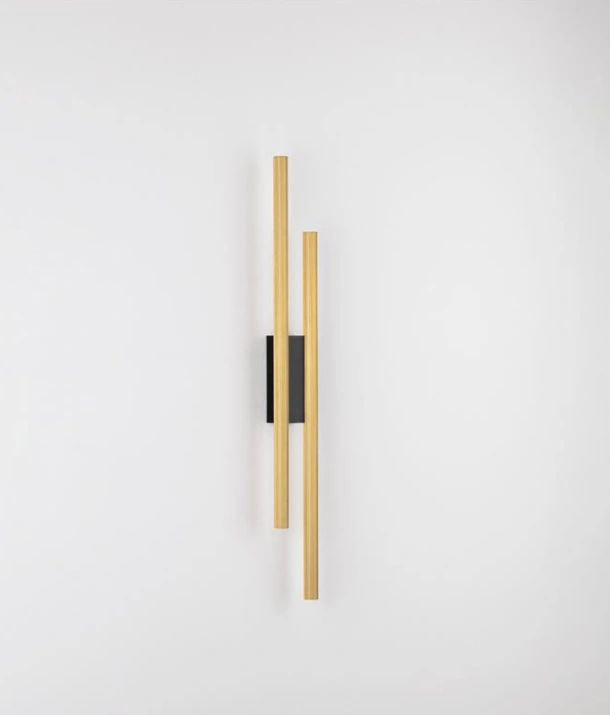 LED wandlamp Brass Gold 60 cm | Instelbare lichtkleur & Triac dimbaar SW10516