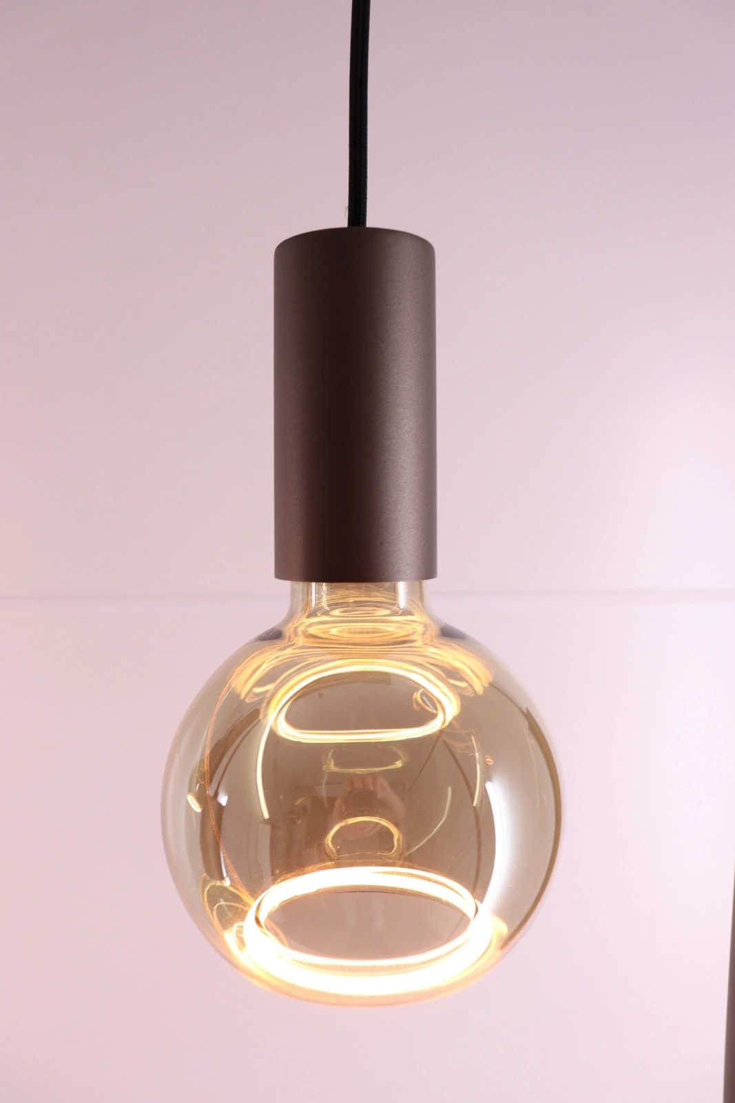 Hanglamp Cacao 7-lichts 130 cm Segula Floating LED en GU10 spots 50278