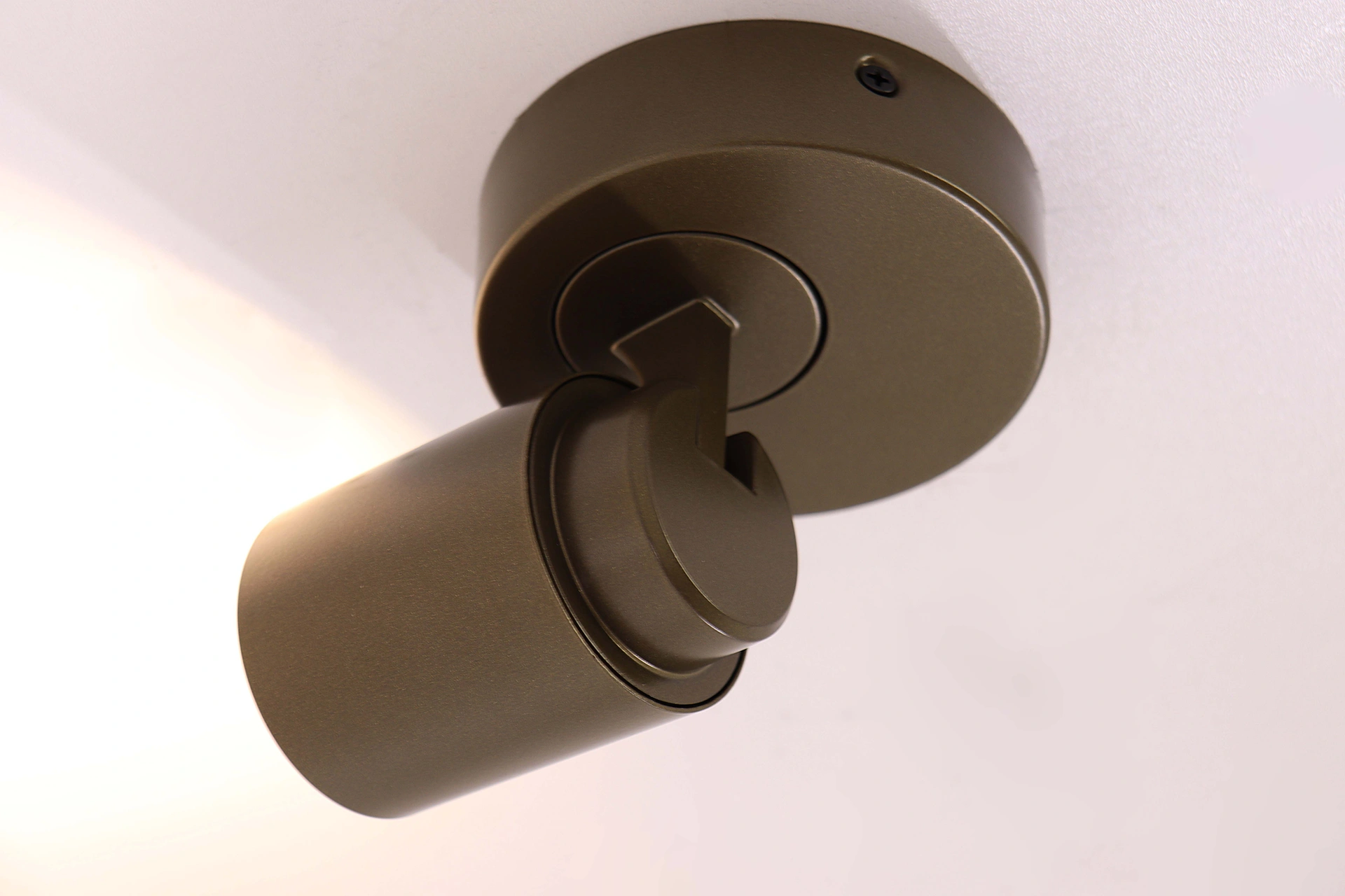 Opbouwspot Razza 1-lichts brons rond – GU10  46912