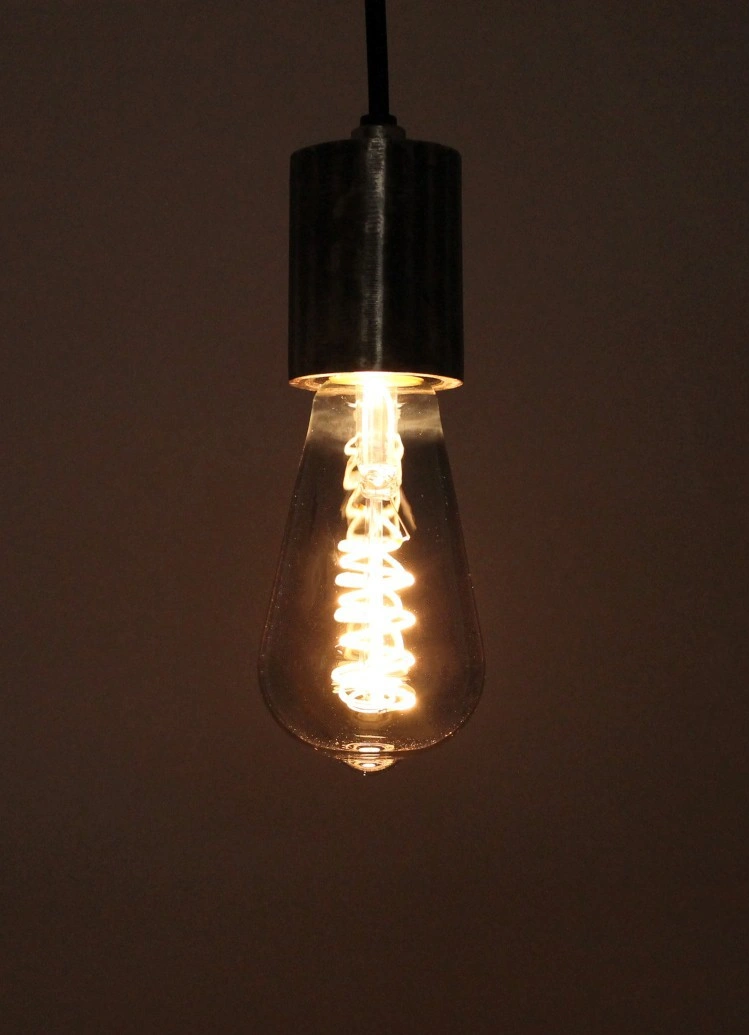 Dimbare smoke LED lamp 6 watt E27 42008