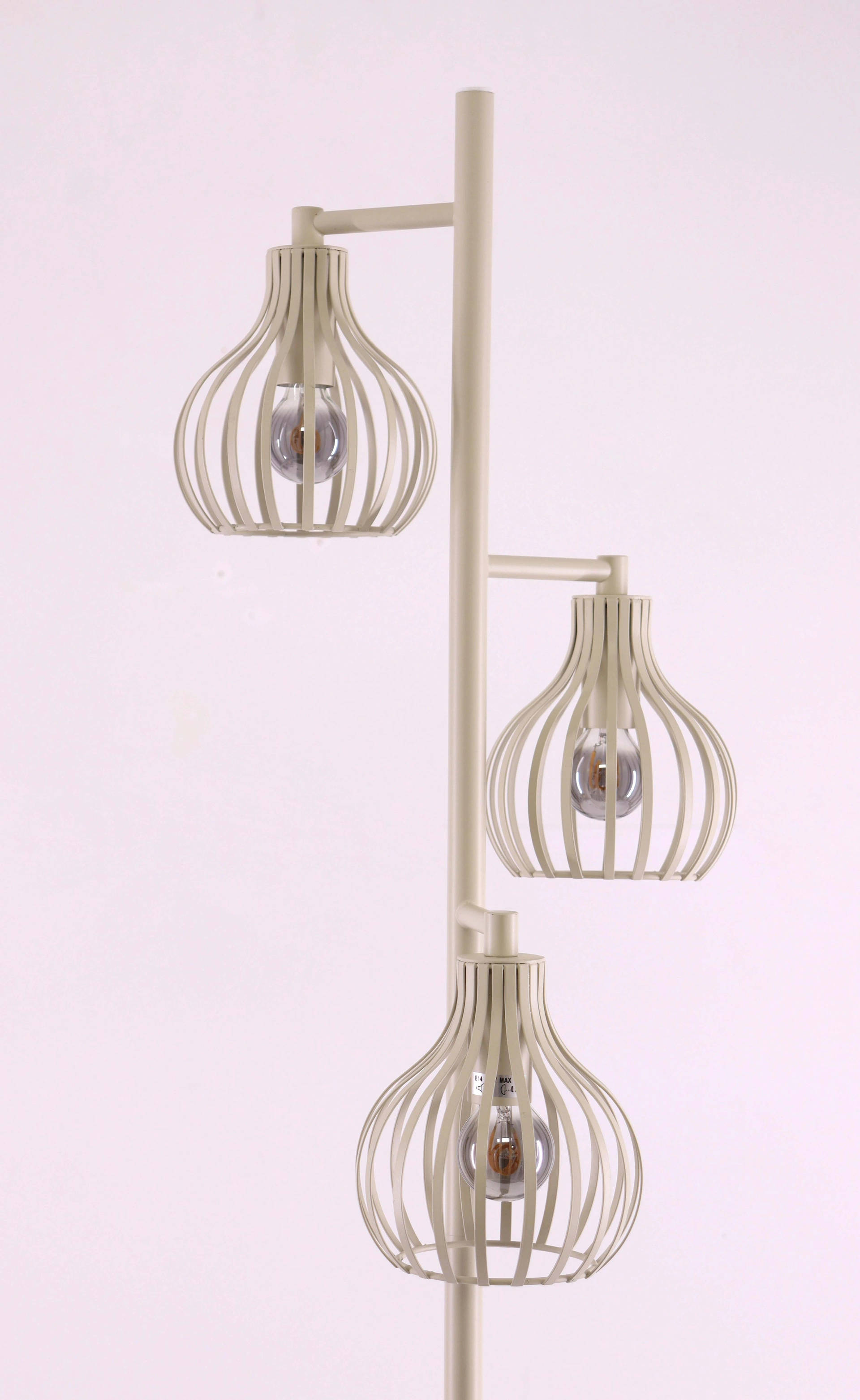 Vloerlamp zand - Kooi - Hoogte 160cm  46191