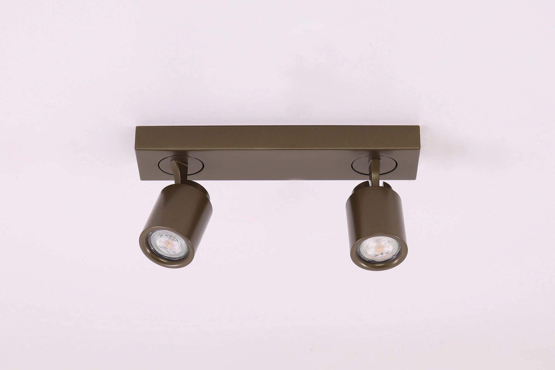 Opbouwspot Razza 2-lichts brons langwerpig – GU10  46915