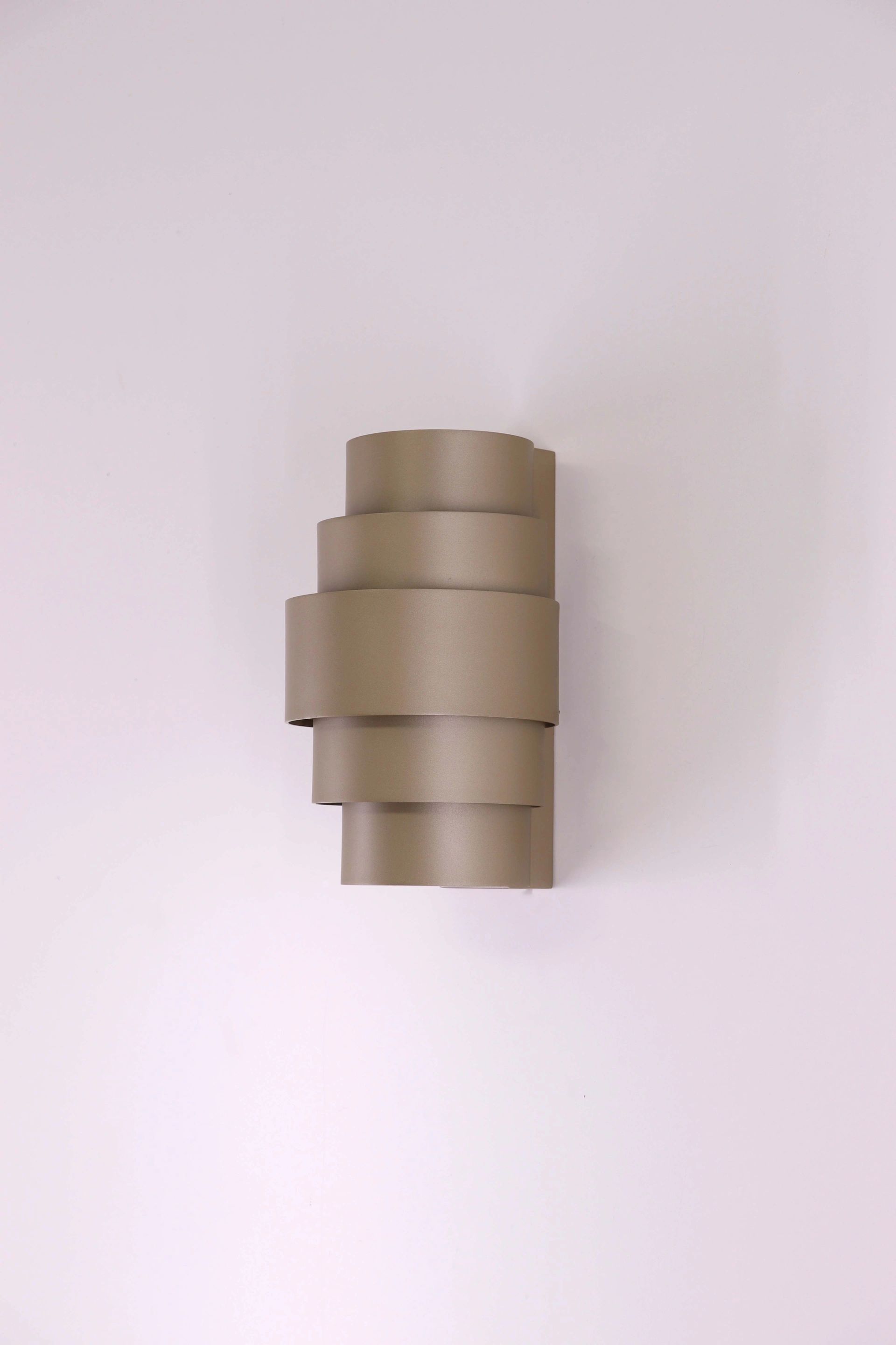 Wandlamp Rolls zandkleur beige 22 cm 46362