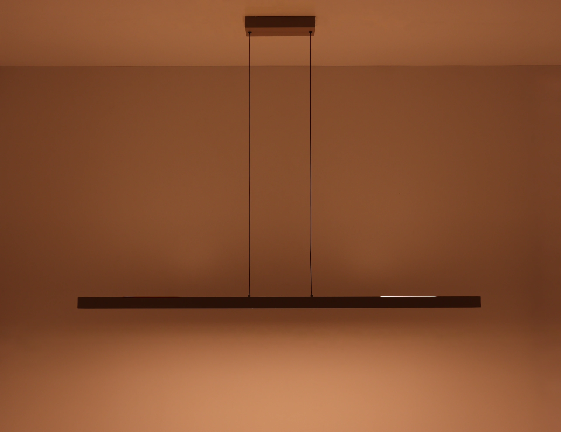 Hanglamp Tindra zand/beige 140 cm up & down LED - touchdimmer 45507