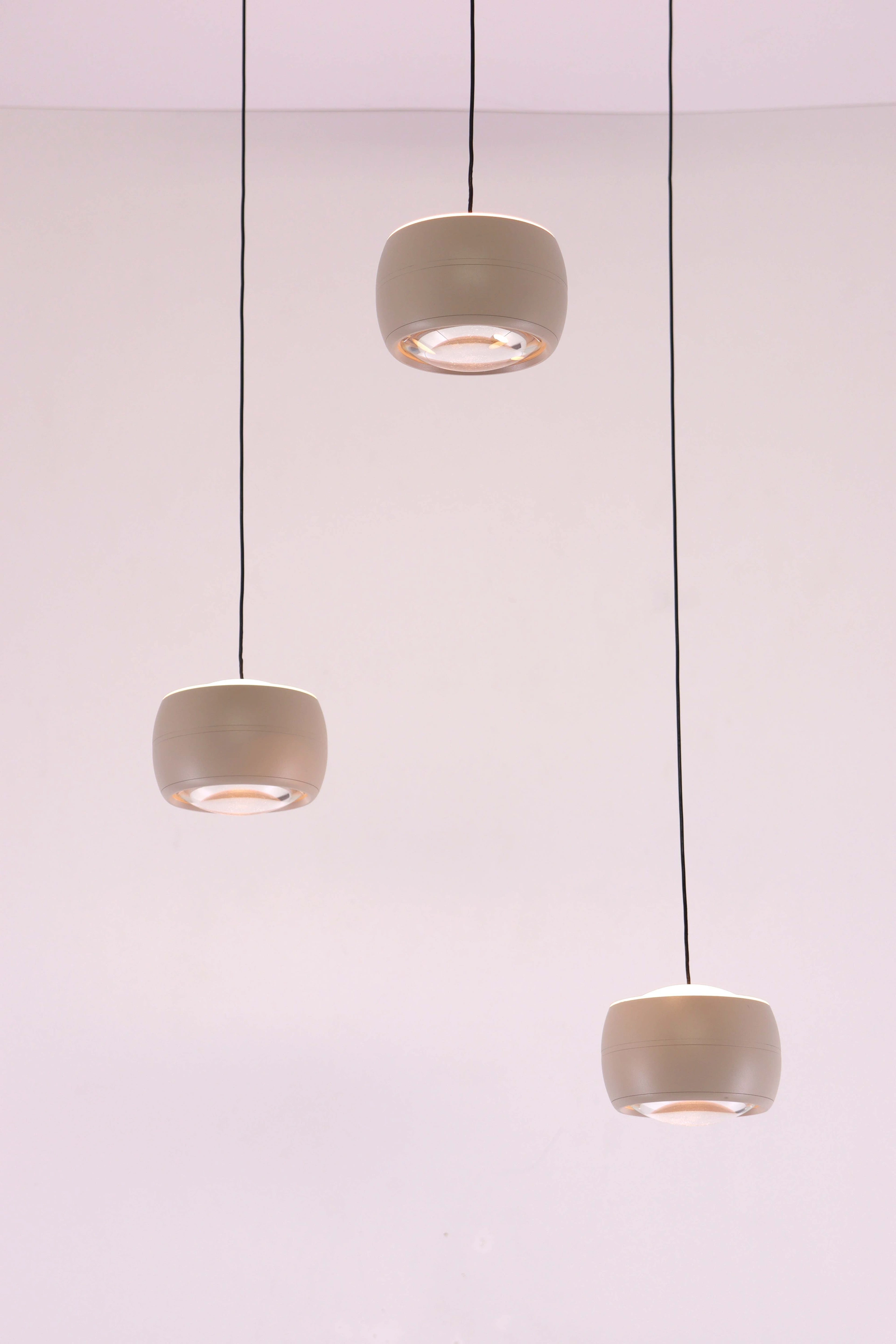 Hanglamp 3 lichts dia 35cm - creme - dim to warm    46567