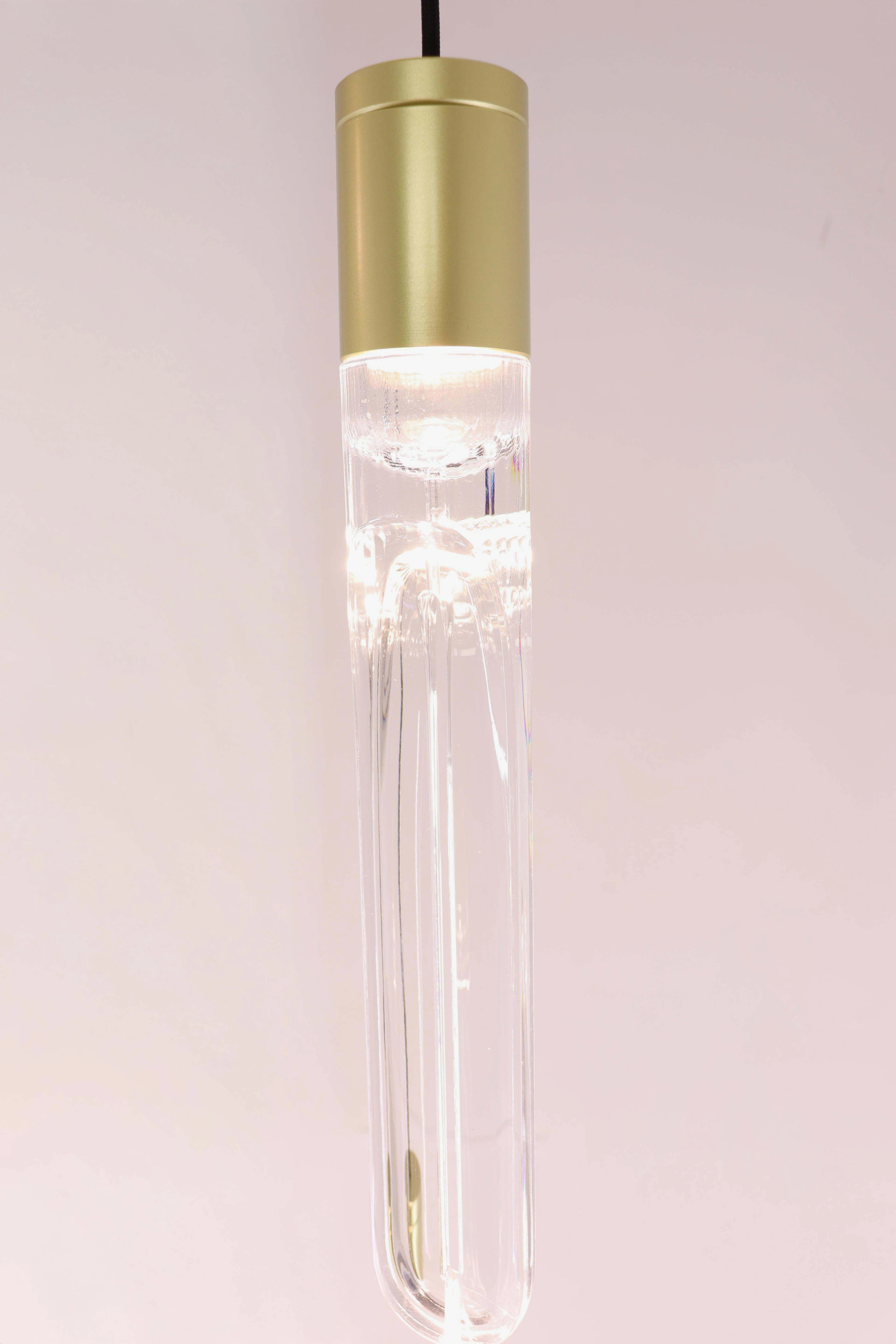 Videlamp 13 lichts acrylglas 350 cm warm wit dimbaar 53000