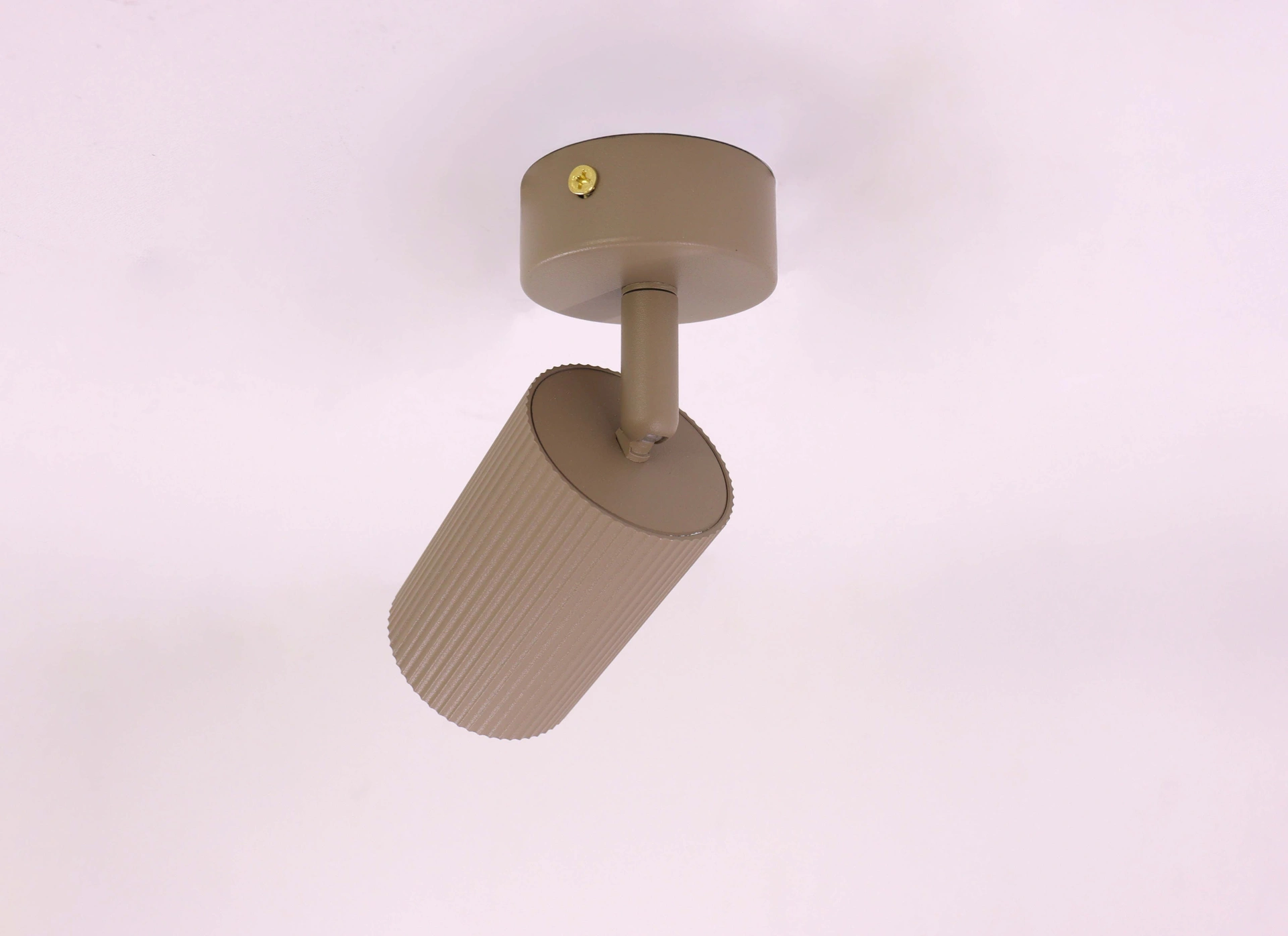Opbouwspot Zandkleur 6cm gu10 1 Lichts     46771