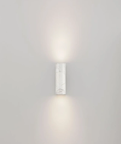 Wandlamp up/down verlichting GU10 Marble Sandy White 25 cm SW10529