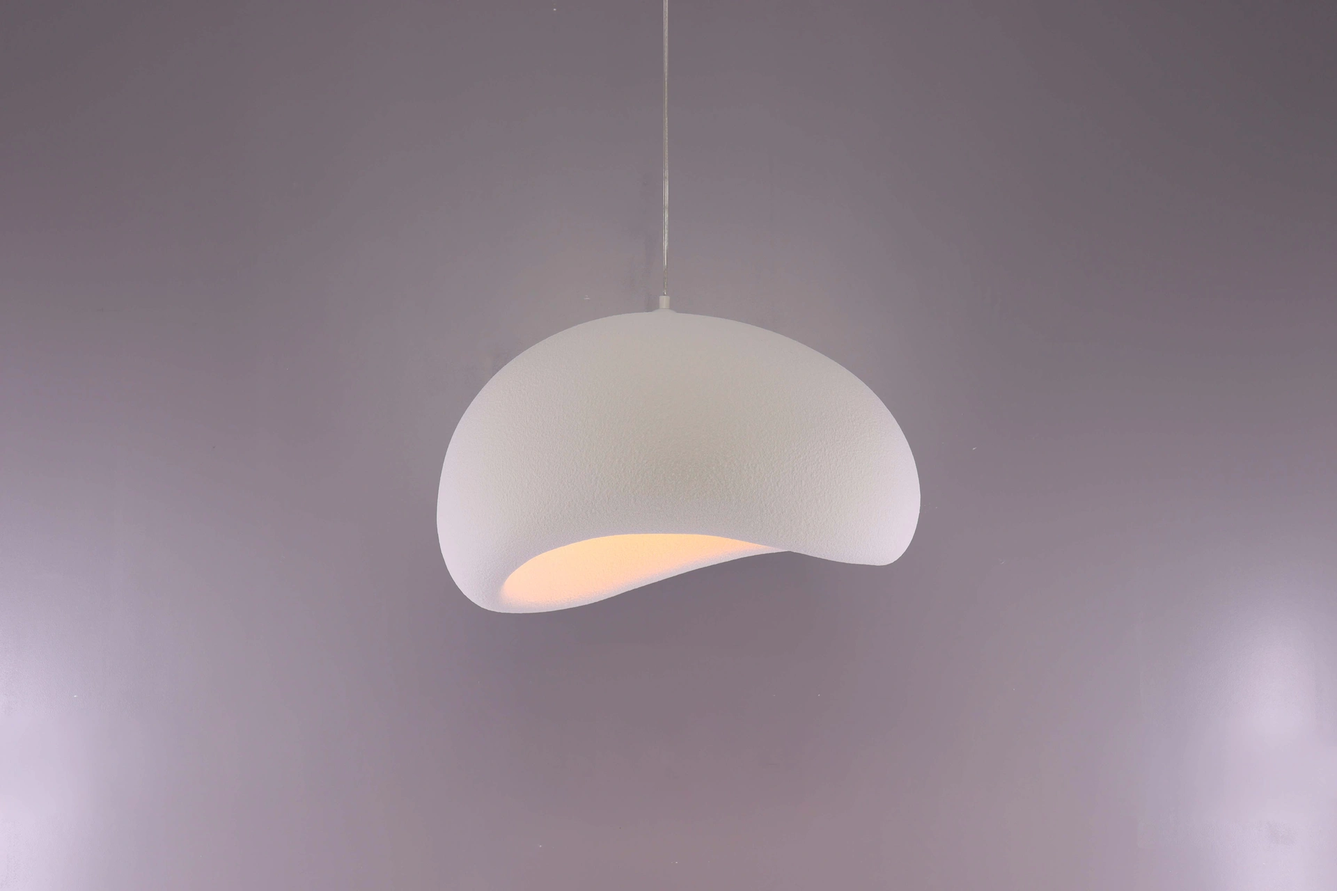 Hanglamp AERE Sandy White Ø 60 cm - Organisch Design 46695