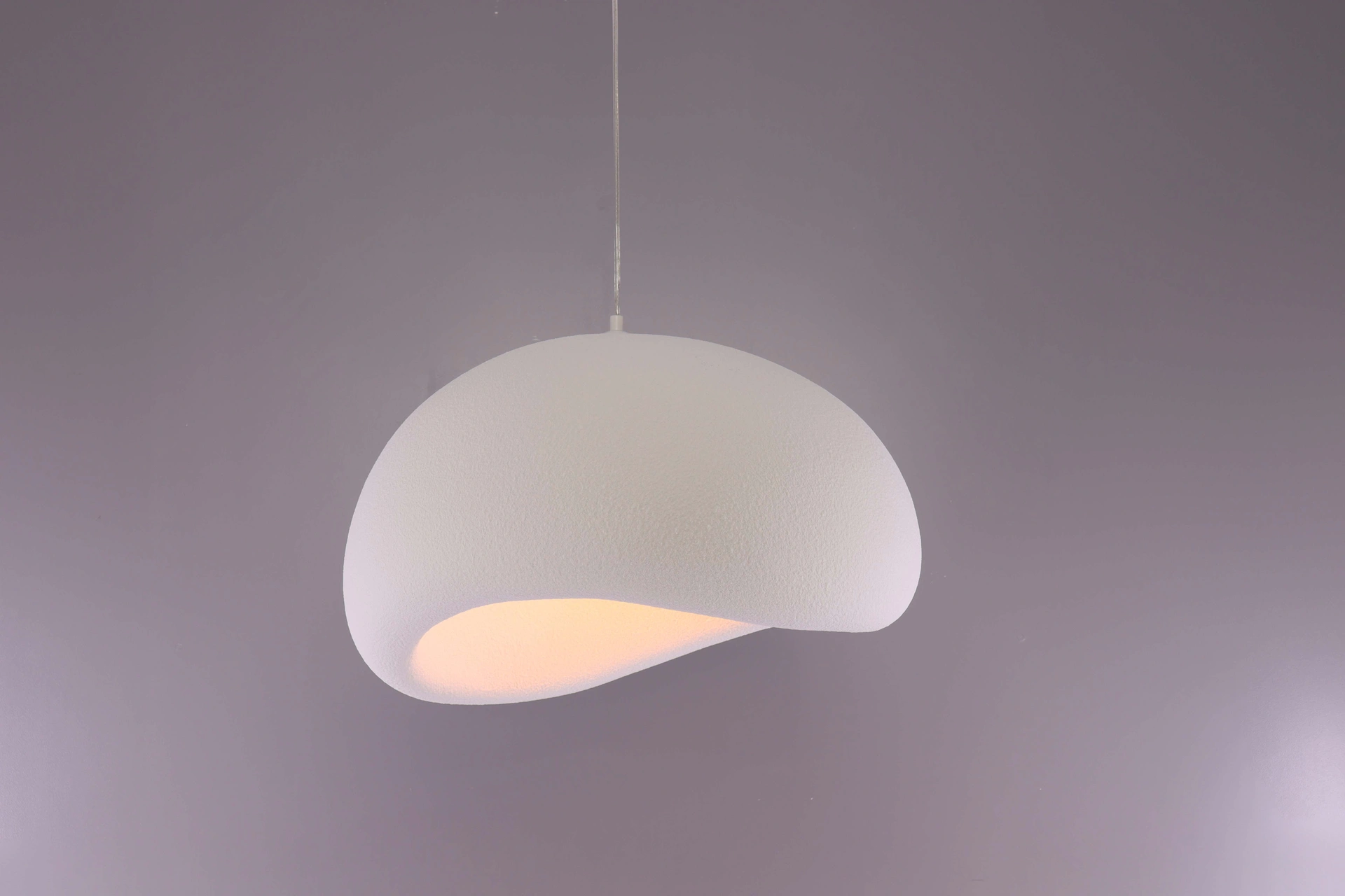 Hanglamp AERE Sandy White Ø 60 cm - Organisch Design 46695