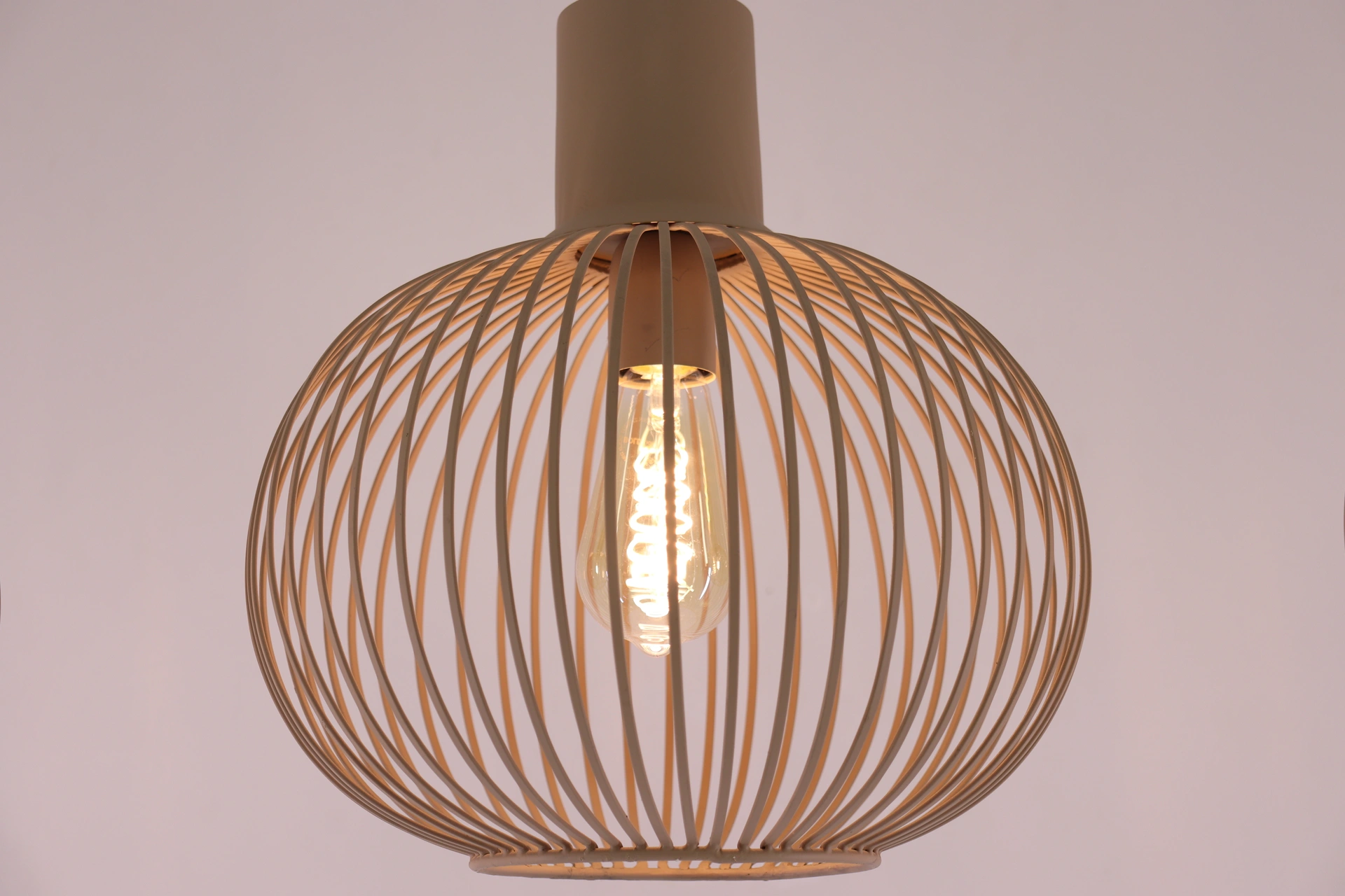 Drievoudige hanglamp zandkleur – Modern & sfeervol 46351