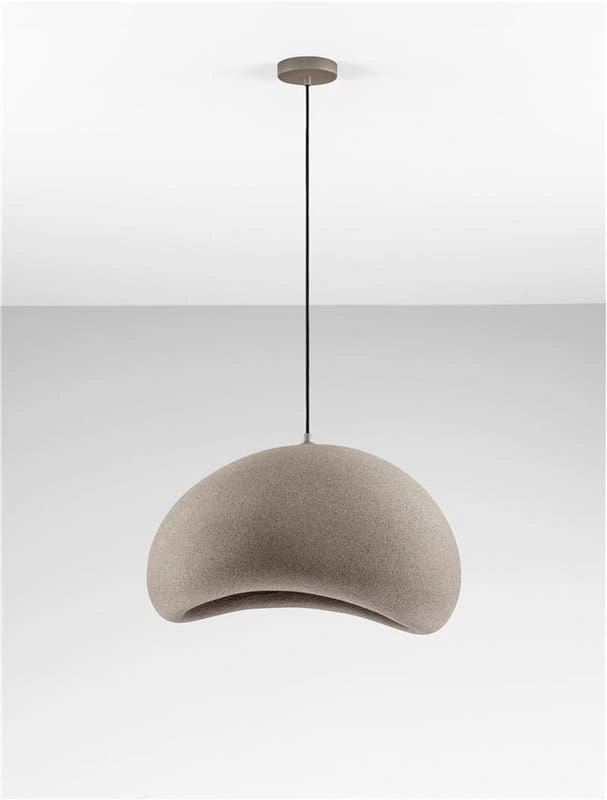 Hanglamp AERE Stone Brown Ø 50 cm - Organisch Design 46086
