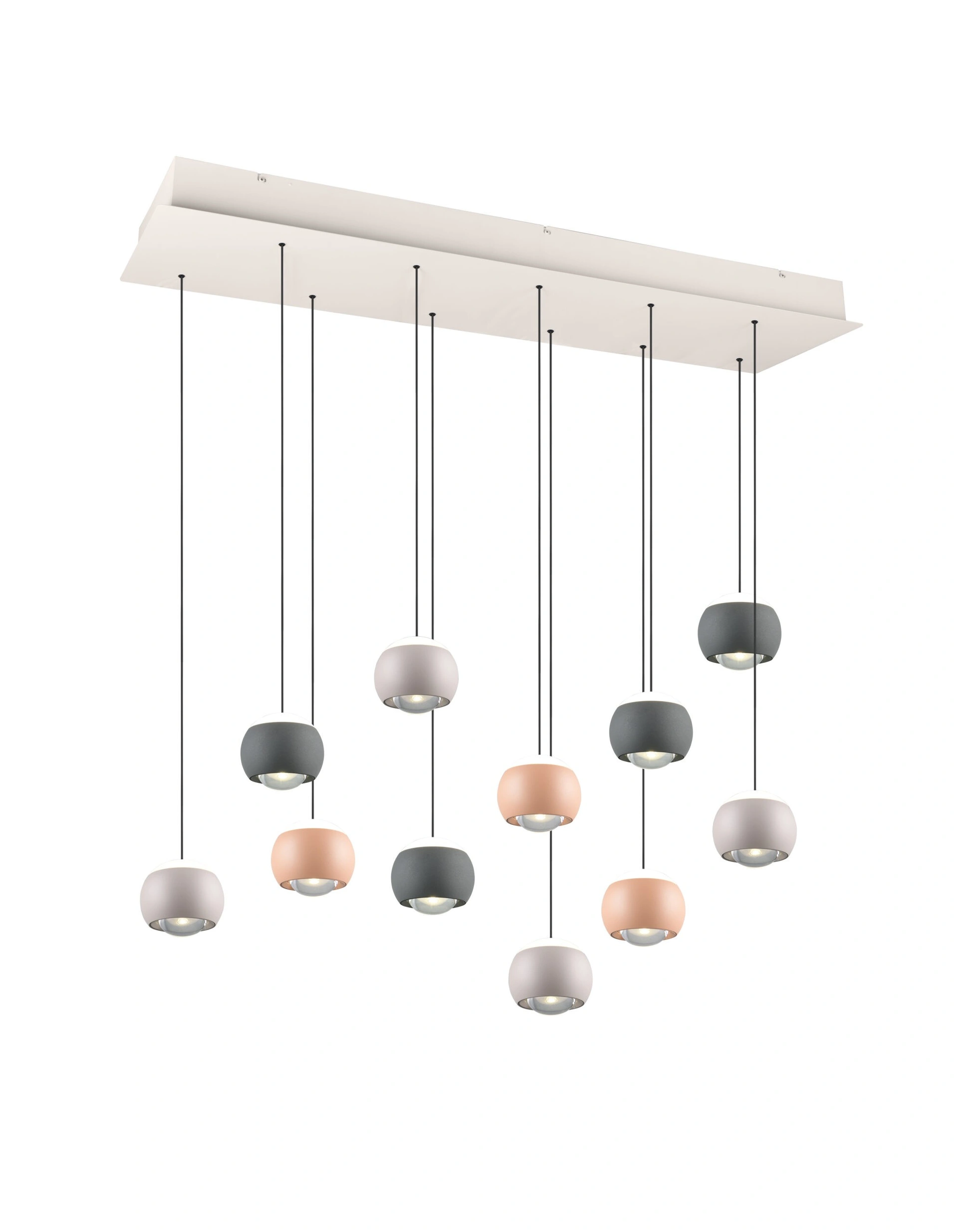 Musterring Cannon LED hanglamp 11-lichts multicolor – dimbaar 46725