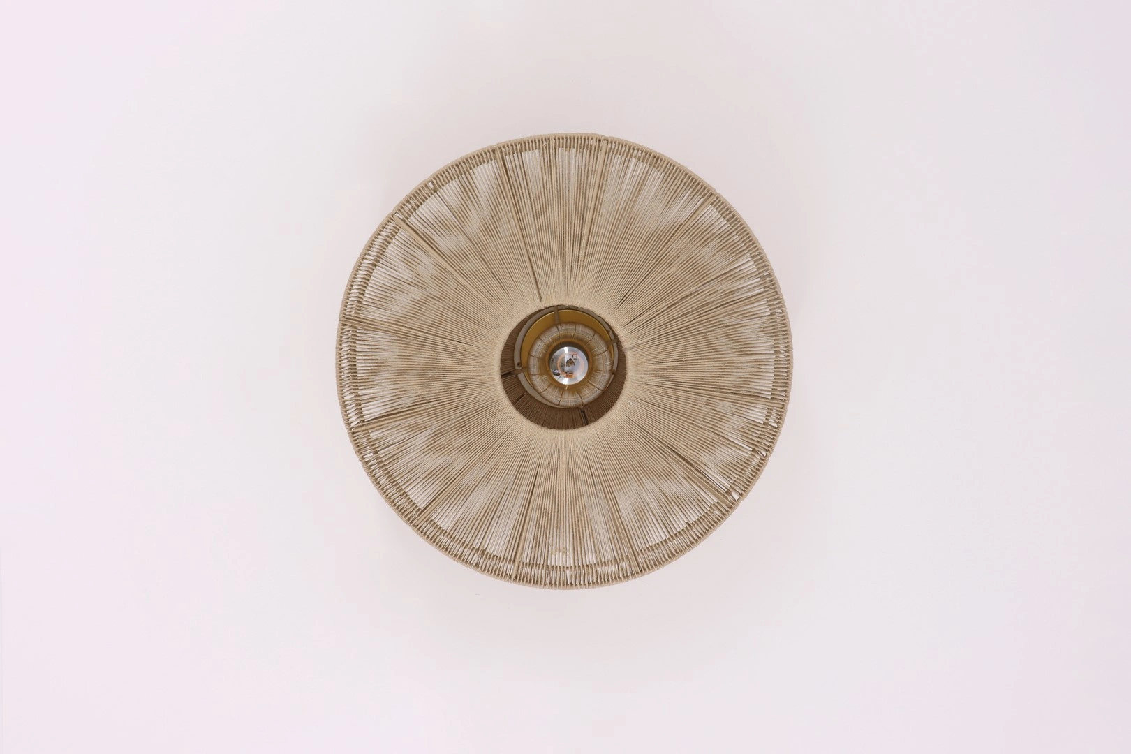 Plafondlamp naturel - touwlamp - diameter 43cm  44932 PL